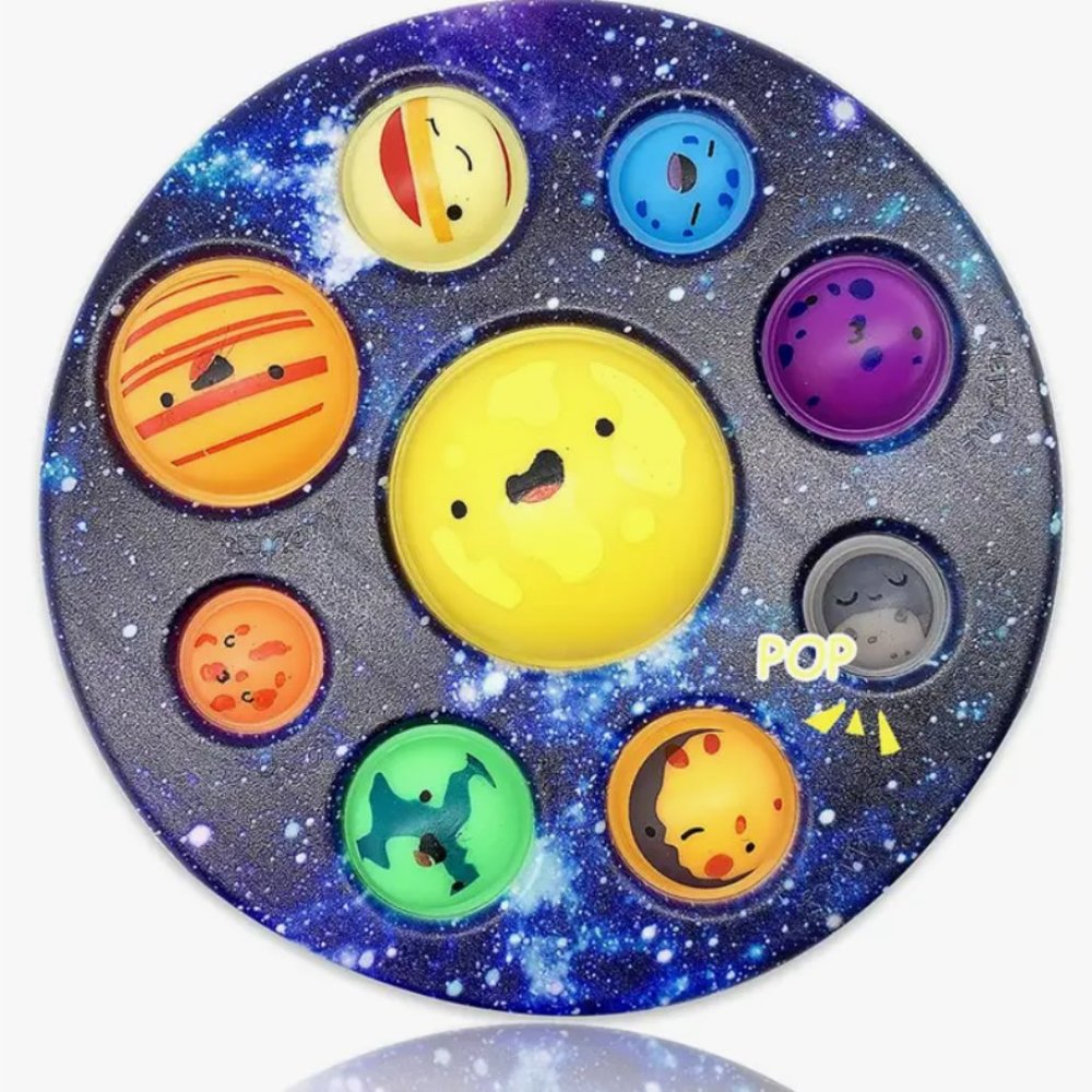 Galaxy Dimple Fidget Simple Space Dimple Planet Toys Simple Stocking Stuffers Ki